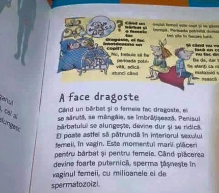 Cum se alungește penisul, sau despre ce o să învețe copiii în clasa a patra 