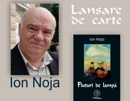 Sălăjeanul Ion Noja își lansează cartea „Fluturi de lampă”, la Cluj