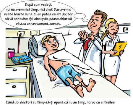 Durerea în cot a unor medici. Sau circuitul bolnavului în sistemul medical