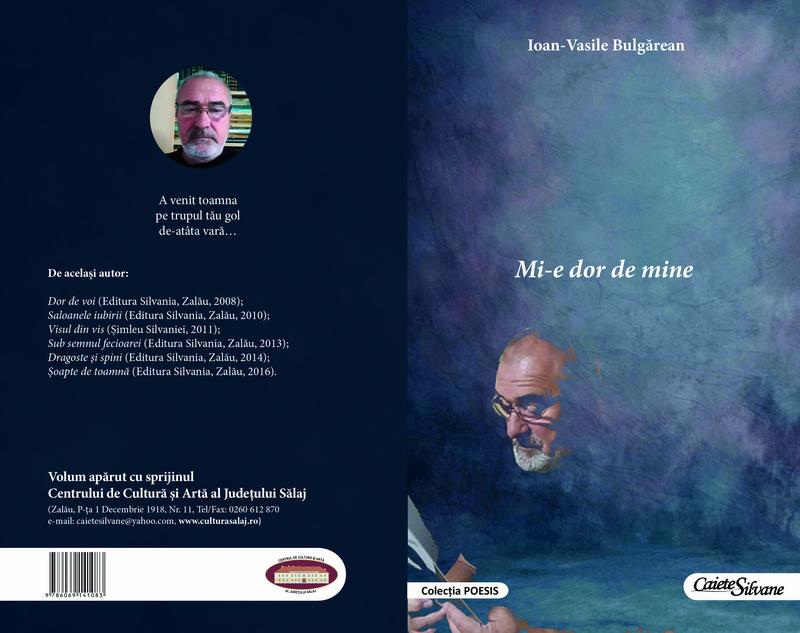 Ioan-Vasile Bulgărean își lansează cartea „Mi-e dor de mine”, la Șimleu Silvaniei